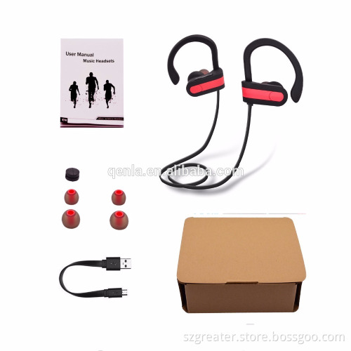 2017 Top sale Bluetooth 4.1 Wireless Stereo Earphone Earbuds for sport